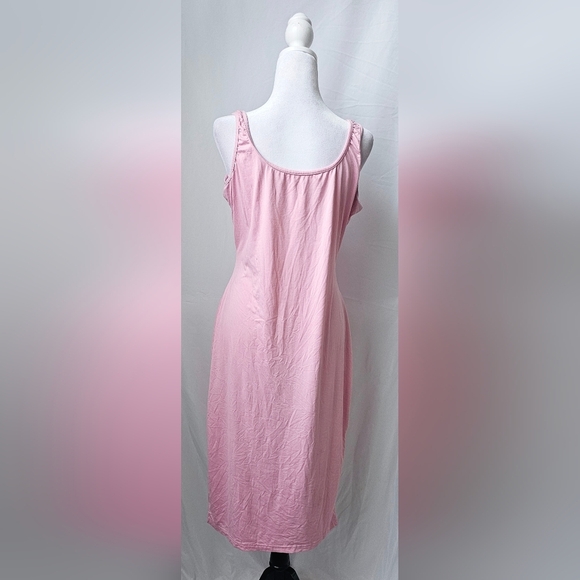 2XL Basic Bodycon Tank Midi Dresses - Picture 3 of 5